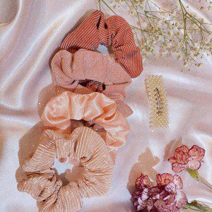 Variedad de Scrunchies combos de 3