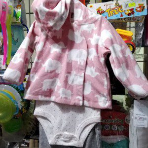 Conjuntos niños y niñas de 3 piezas 100% Algodon