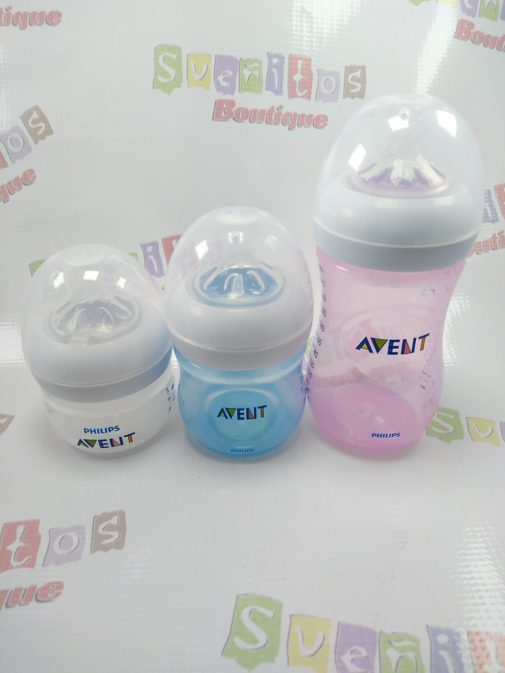  MBottles - Juego de biberones para recién nacidos, con 2  tetinas de flujo rápido, biberones anticólicos para bebés recién nacidos,  juego de 4 biberones : Bebés
