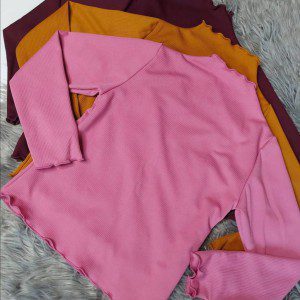 Blusa Cuello de Lechuga