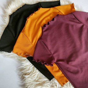 Blusa Cuello de Lechuga