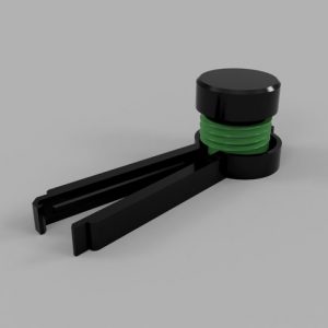 Clip de bolsa con tapón de rosca