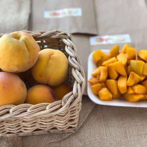Caldo de Frutas de Melocotón