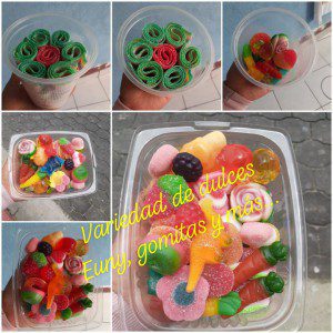 GOMITAS POR LIBRA, VARIEDAD DE SABORES