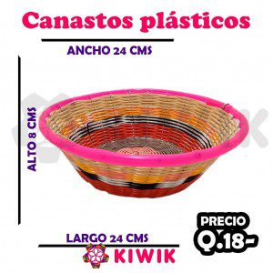 CANASTO PLÁSTICO