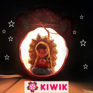 Lampara de virgencita