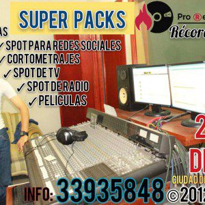 Producción y Grabaciones de álbumes discográficos, podcast, single/tracks etc.