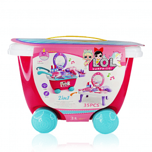 Carretilla de maquillaje