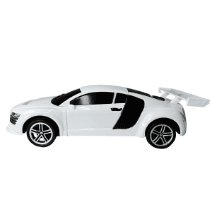 Carro a control remoto de carreras / Blanco
