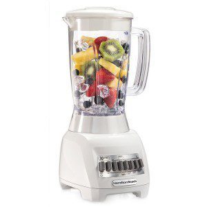 Licuadora de Jarra Plástica 48onz / Blanca