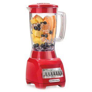 Licuadora de Jarra Plástica 48onz / Roja