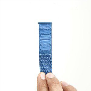 PULSERA VELCRO AZUL T6