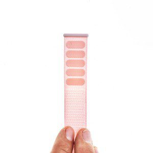 PULSERA VELCRO ROSADA T6