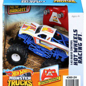 MONSTER TRUCKS 2,4GHz ESCALA 1:43. HOT WHEELS
