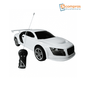 Carro a control remoto de carreras / Blanco