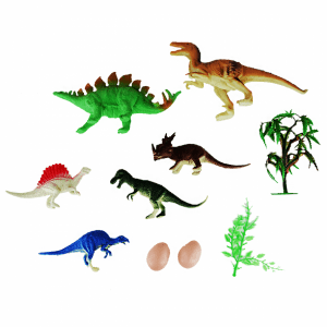 Set de dinosaurios