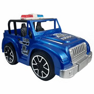 Carro de policía / Azul