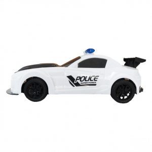 Carro de policía a control remoto / Blanco