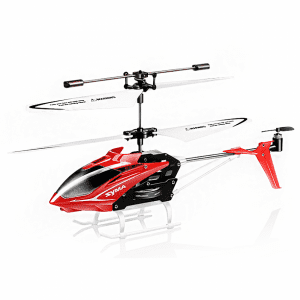 Helicóptero recargable con luz / giroscópico / rojo