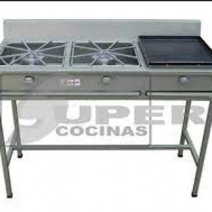 Estufas Marca Super Cocina de diferentes quemadores