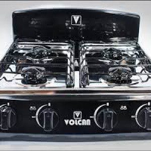 Estufas Marca Volcán de 4 Quemadores