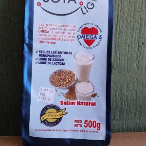 Leche de soya sabor Natural y Vainilla