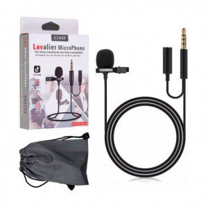 MICROFONO LAVALIER PARA CELULAR