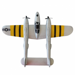 Avión de la Fuerza Aérea P38 a control remoto