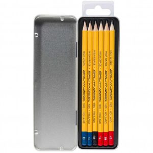 Bruynzeel-Graphite Pencil 6Pcs-60211006