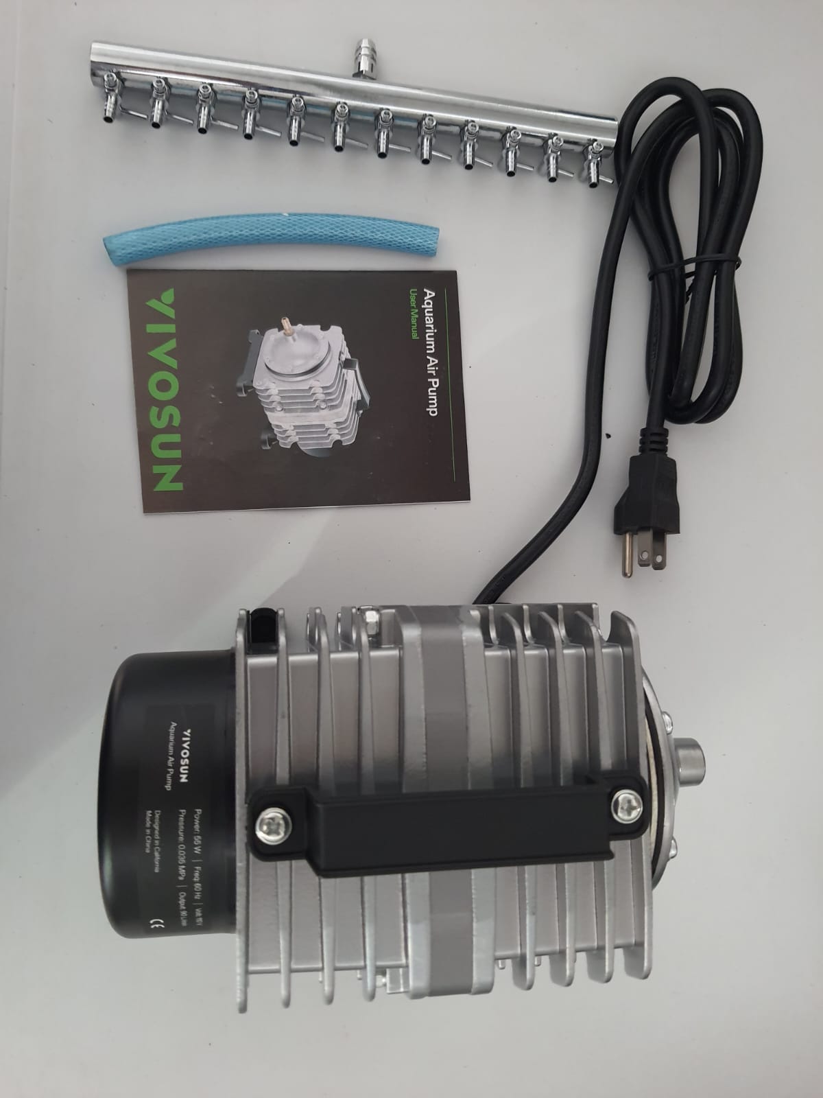 Oxigenador 55W tilapia hidroponia - Imagen 2