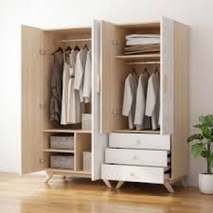 Armario de almacenamiento con puertas corredizas