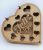 Caja corazón MDF