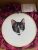 Bordado de gatita negra – needle painting