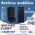 Archivo Metalico de 4 Gavetas